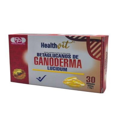 SUPLEMENTO ALIMENTICIO HEALTH VIT BETAGLUTANOS DE GANODERMA LISIDIOUMT 600MG CAP CAJ X 30