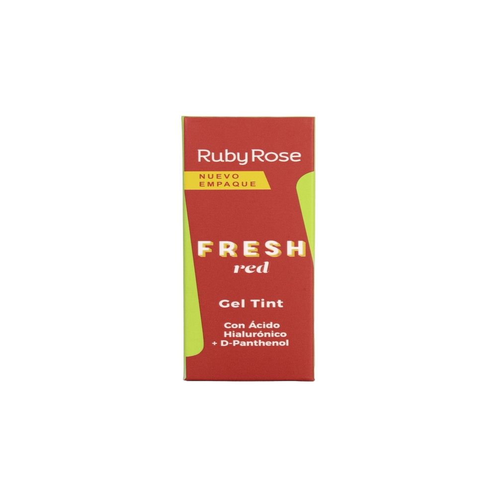 LABIAL LIQUIDO RUBY ROSE FRESH RED CON ACIDO HIALURONICO TUB X 3.5ML
