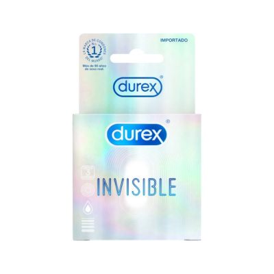 PRESERVATIVO INVISIBLE CAJ X 3 DUREX