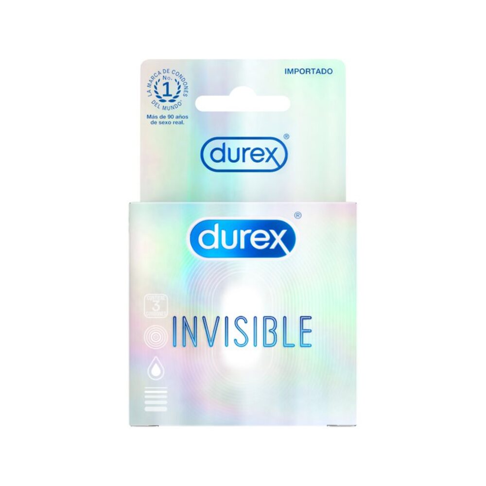 PRESERVATIVO INVISIBLE CAJ X 3 DUREX