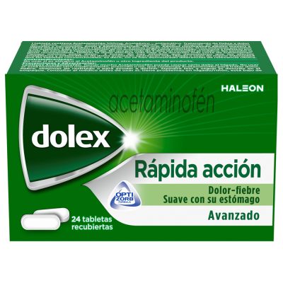 DOLEX AVANZADO 500MG TAB REC FCO X 24