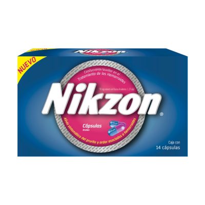 NIKZON 86MG CAP CAJ X 14