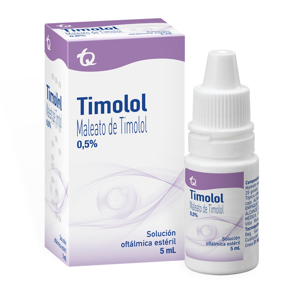 TIMOLOL 5MG/ML(0.5%) SOL OFT FCO X 5ML MK