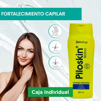 CHAMP ANTICAIDA CON BIOTINA   PILOSKIN FCO X 280ML