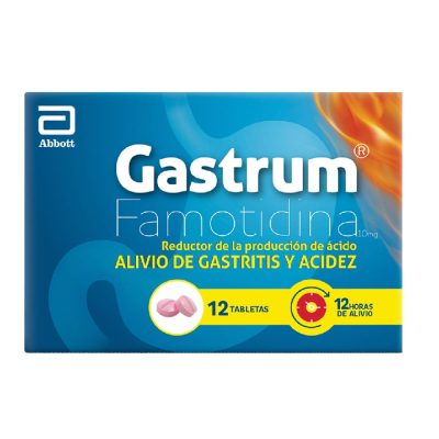 GASTRUM 10MG TAB CAJ X 12