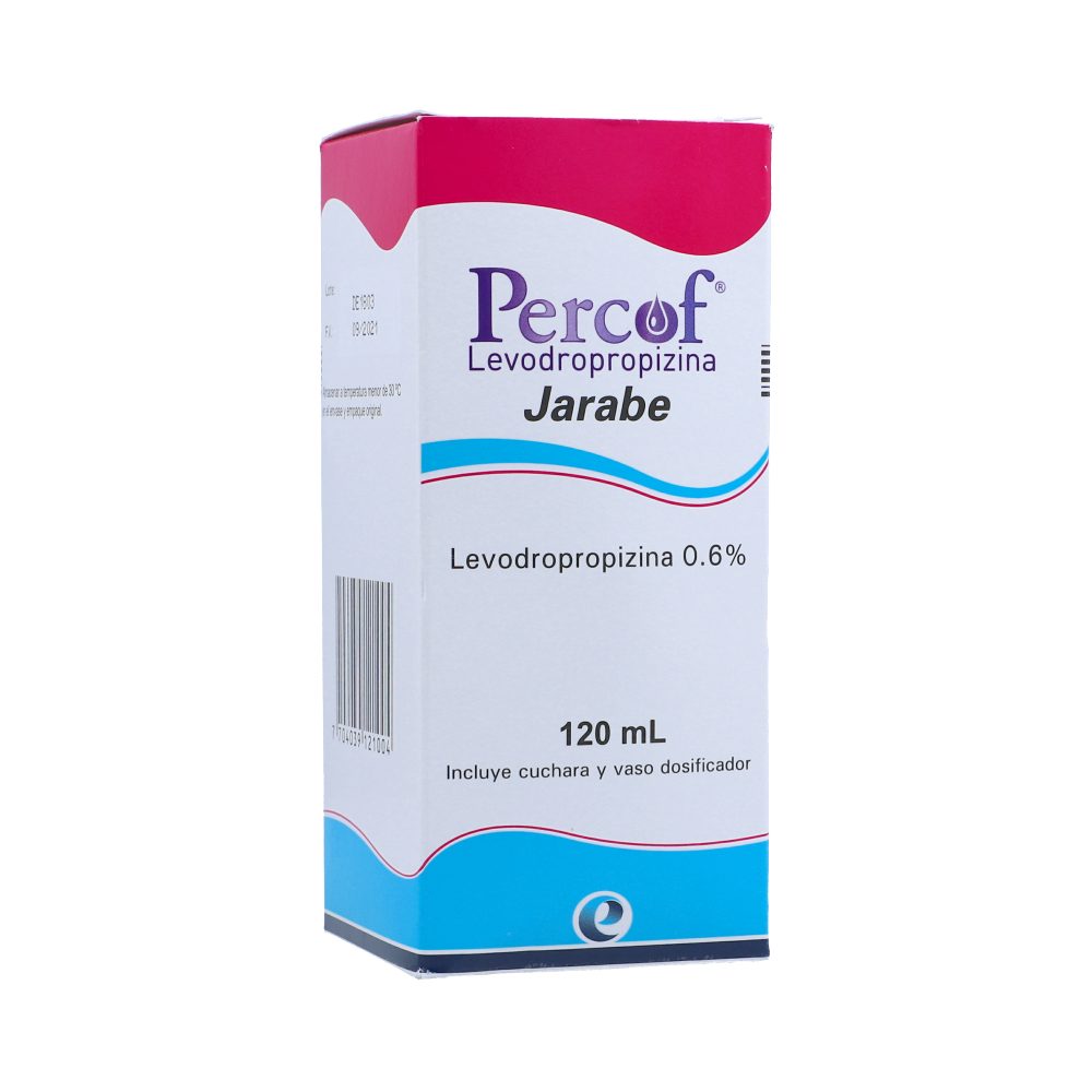 PERCOF 30MG/5ML(0.6%) JBE FCO X 120ML
