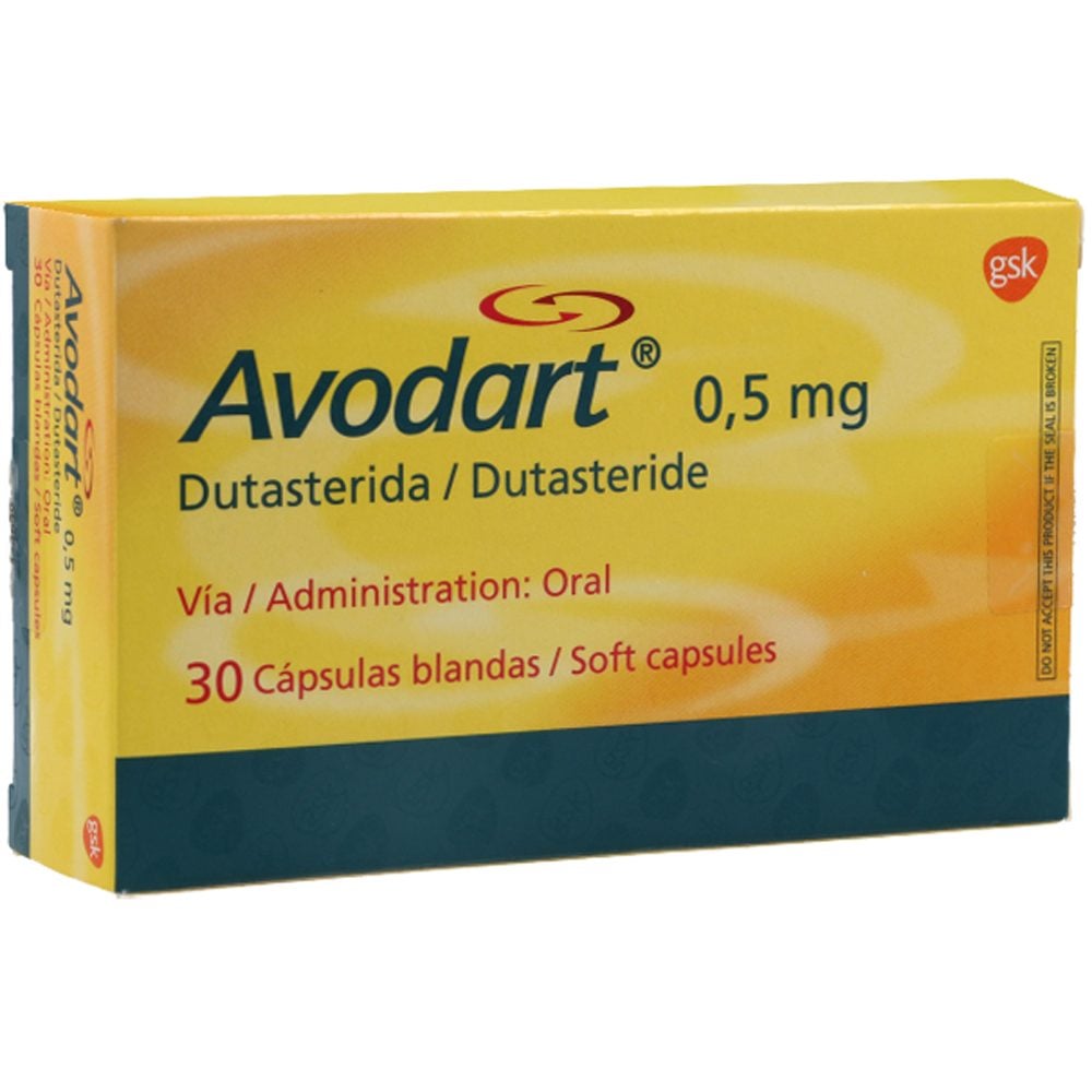 AVODART 0.5MG CAP BLAND CAJ X 30