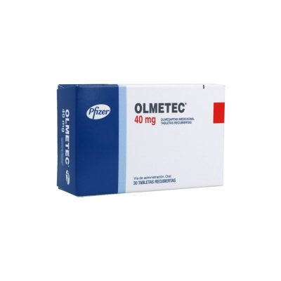 OLMETEC 40MG TAB REC CAJ X 30