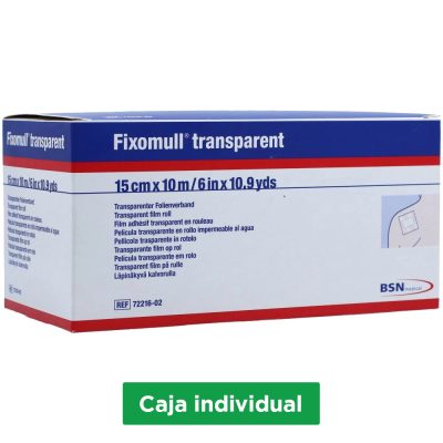 FIXOMULL TRANSPARENTE REF 72216-02 CAJ X 1ROL X 10MT 10M X 15CM