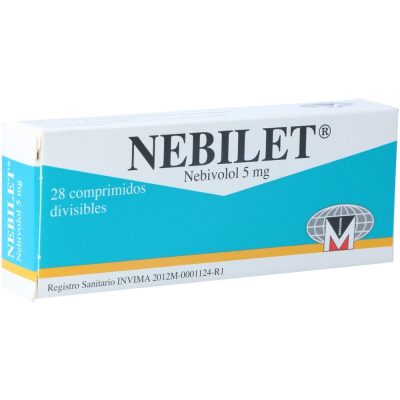 NEBILET 5MG TAB CAJ X 28