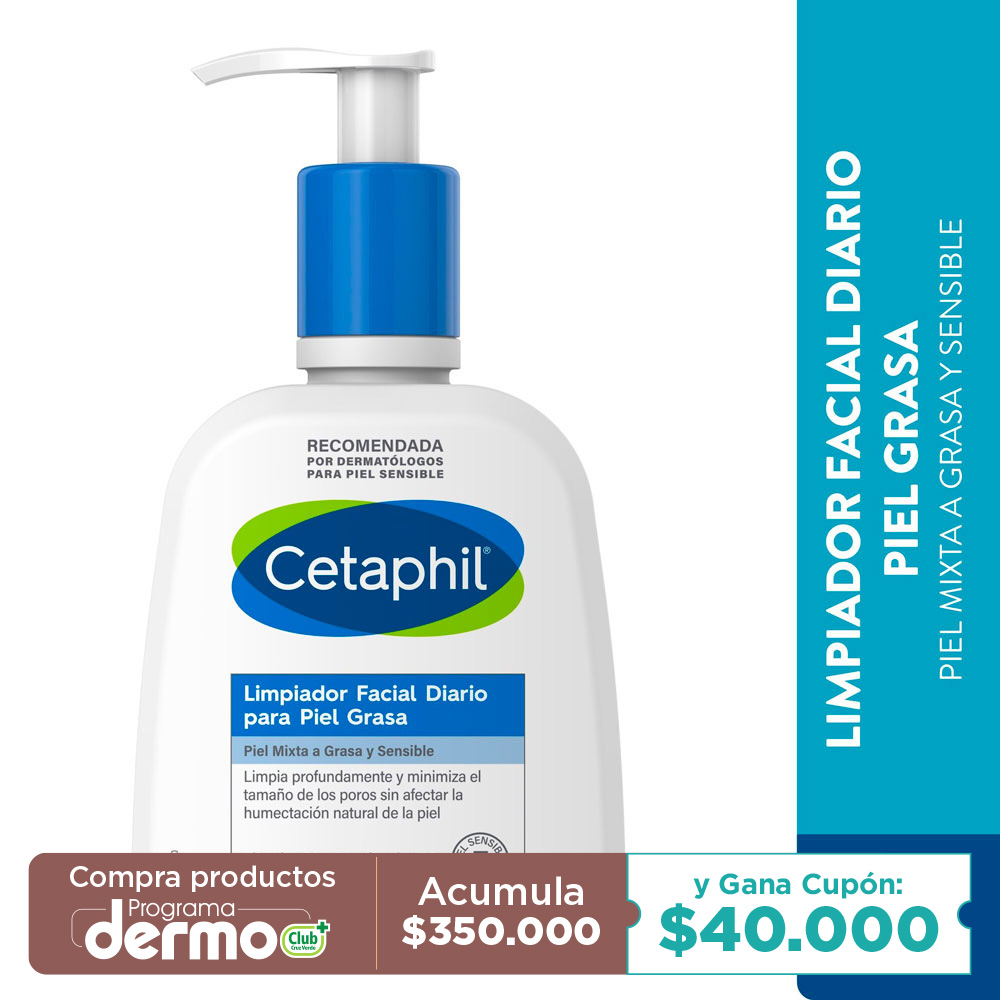 LOC LIMPIADOR PIEL GRASA CETAPHIL FCO X 237ML