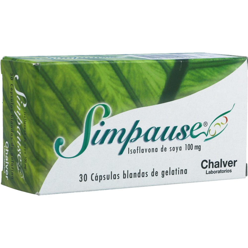 SIMPAUSE 100MG CAP BLAND CAJ X 30