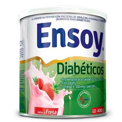 ENSOY DIABETICOS    TAR X 400GR    FRESA