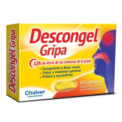 DESCONGEL GRIPA (500+10+5)MG CAP BLAND  CAJ X 10
