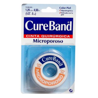 MICROPORE SOB X 1 CUREBAND 1.25CM X 4.50M