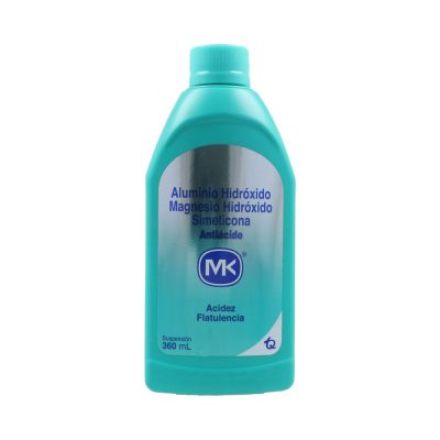 HIDROXIDO ALUM MAG SIMETI (200+200+20)MG/5ML(4+4+0.4)% SUSP ORAL  FCO X 360ML MK