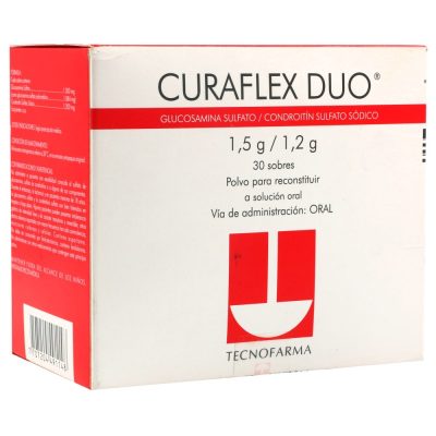 CURAFLEX DUO (1200+1500)MG/SOB POLV SOL ORAL  CAJ X 30SOB