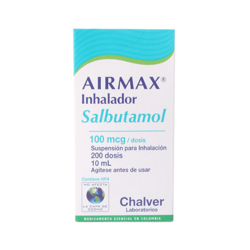 AIRMAX 100MCG/DOSIS SUSP INH ORAL FCO X 200DOSIS