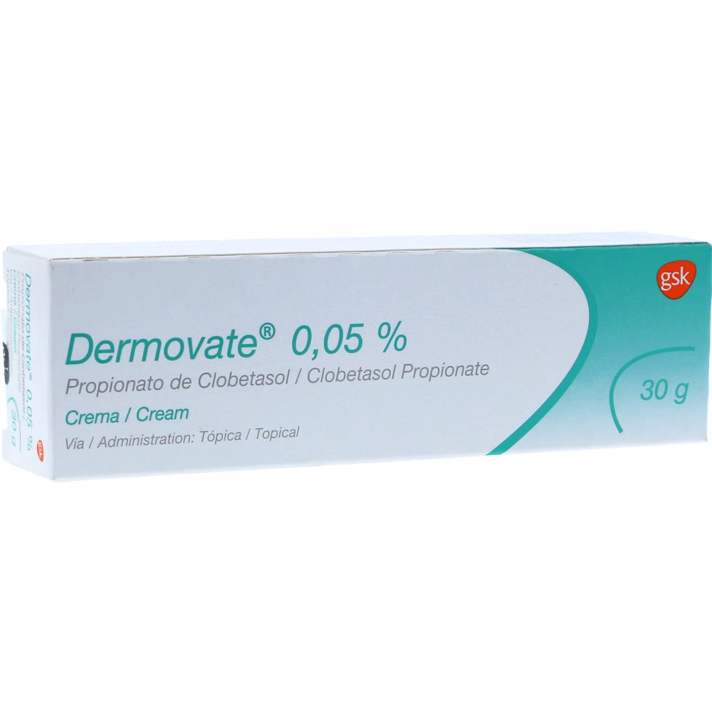 DERMOVATE 0.05% CREM TOP TUB X 30GR