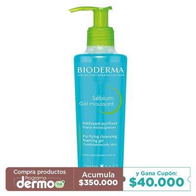 GEL SEBIUM MOUSSANT BIODERMA FCO X 200ML