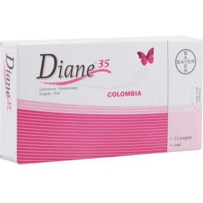 DIANE R 35 (2+0.035)MG TAB REC  CAJ X 21