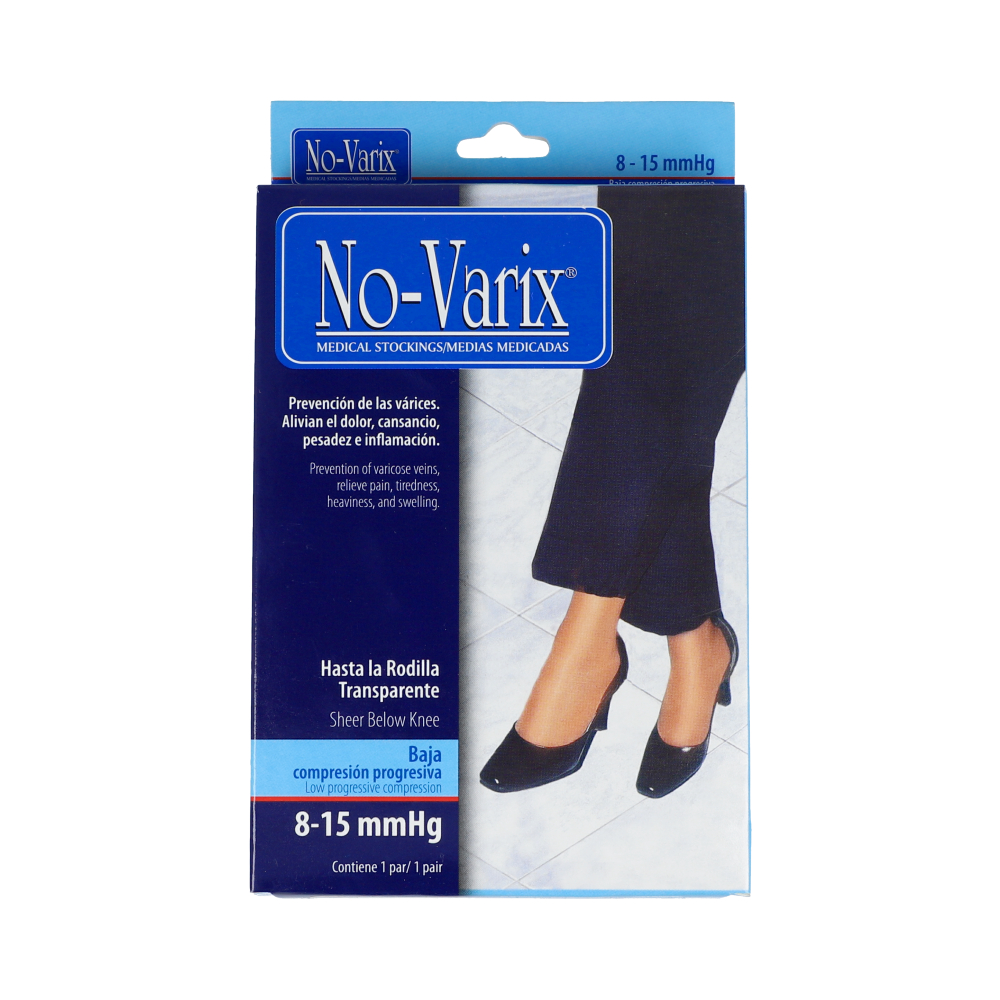 MEDIA DAMA ROD REF 10107203 CAJ NO VARIX 8-15MMHG MD BEIGE