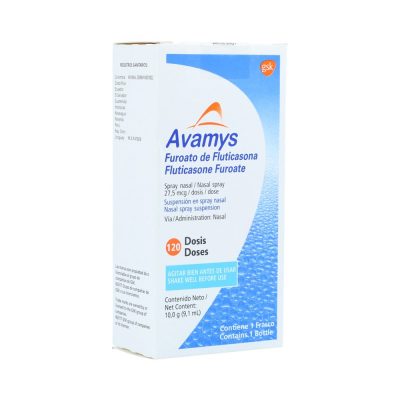 AVAMYS 27.5MCG/DOSIS SUSP NAS FCO X 120DOSIS