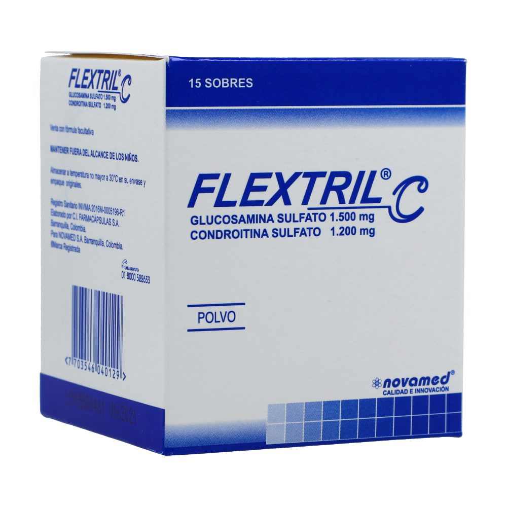 FLEXTRIL C (1200+1500)MG/SOB POLV SOL ORAL CAJ X 15SOB