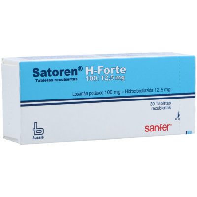 SATOREN H FORTE (12.5+100)MG TAB CAJ X 30