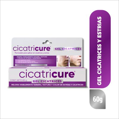 GEL CICATRICURE CICATRICES Y ESTRIAS TUB X 60GR