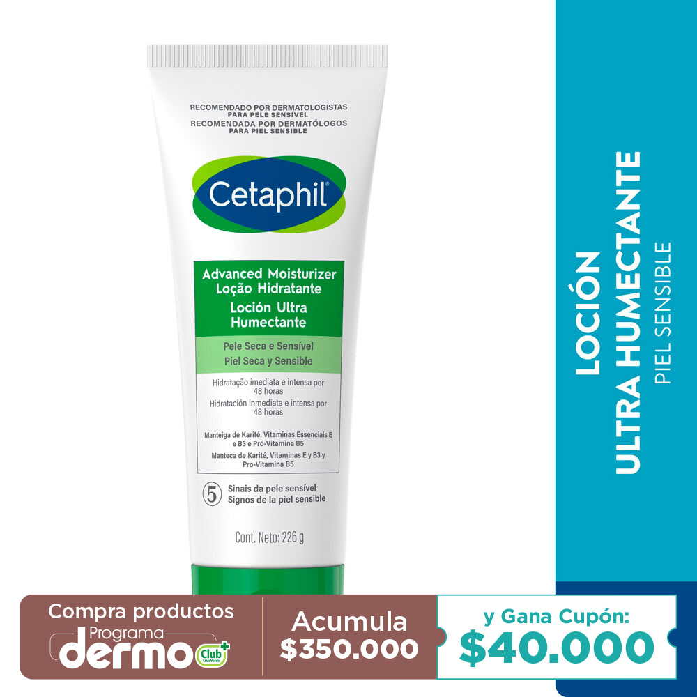 LOC ULTRA HUMECT CETAPHIL POT X 226GR