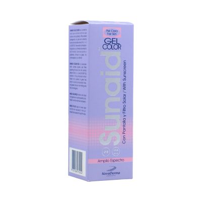 PROT SOLAR GEL BASE PIEL CLARA SUNAID FCO X 30GR