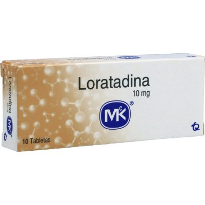 LORATADINA 10MG TAB CAJ X 10 MK