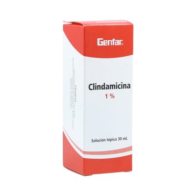 CLINDAMICINA 1% SOL TOP FCO X 30ML WINTHROP