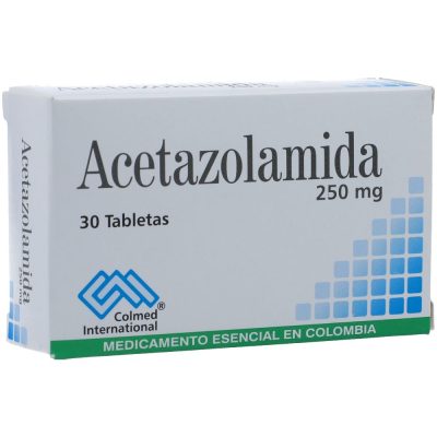 ACETAZOLAMIDA 250MG TAB  CAJ X 30 PROCAPS