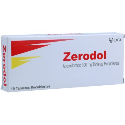ZERODOL 100MG TAB REC  CAJ X 10