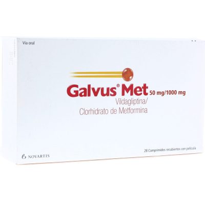 GALVUS MET (1000+50)MG TAB CAJ X 28