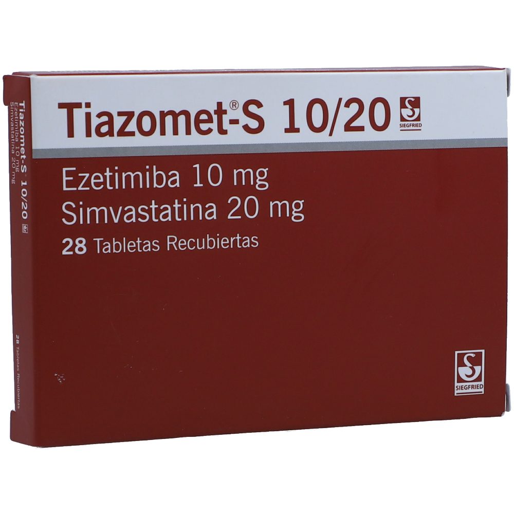 TIAZOMET S (10+20)MG TAB CAJ X 28