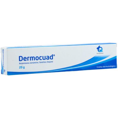 DERMOCUAD (0.05+1+0.1+1)% CREM TOP TUB X 20GR