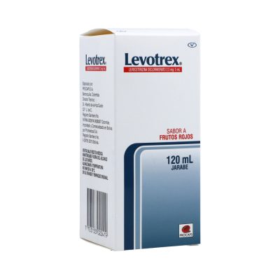 LEVOTREX 2.5MG/5ML(0.05%) JBE FCO X 120ML FRUTOS ROJOS