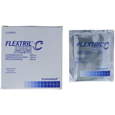 FLEXTRIL C MSM (1200+1500+2400)MG/SOB POLV SOL ORAL CAJ X 15SOB