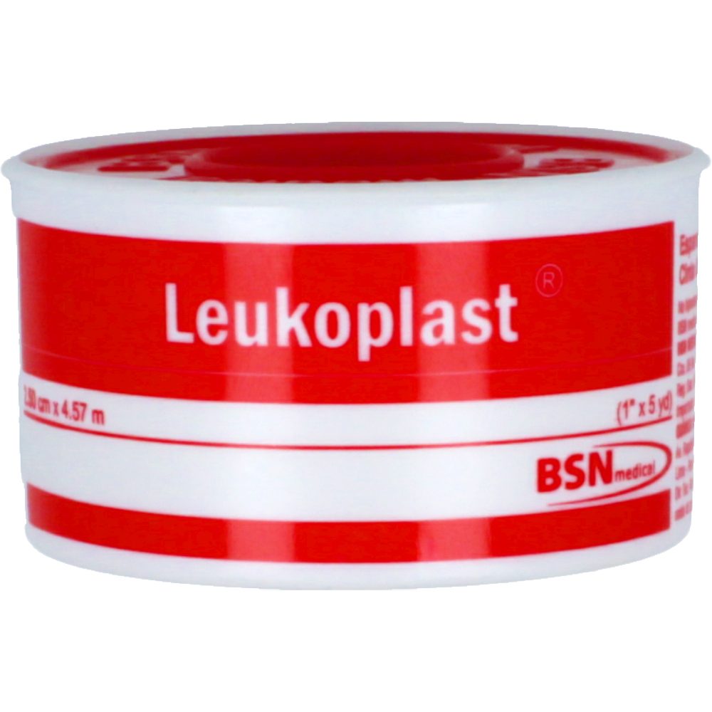 ESPARADRAPO LEUKOPLAST CAJ X 6 BSN 1PULG X 5YARDAS BLANCA