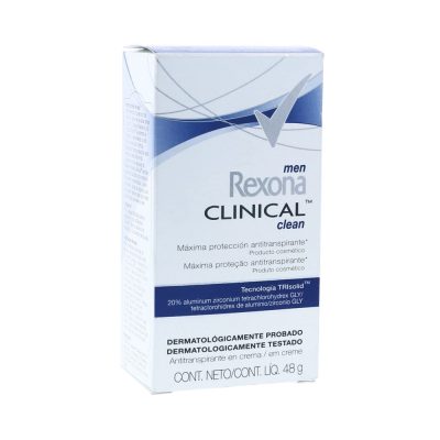 DTE CLINICAL MEN REXONA POT X 48GR