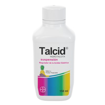 TALCID 500MG/5ML(10%) SUSP ORAL FCO X 150ML FRUTAS TROPICALES