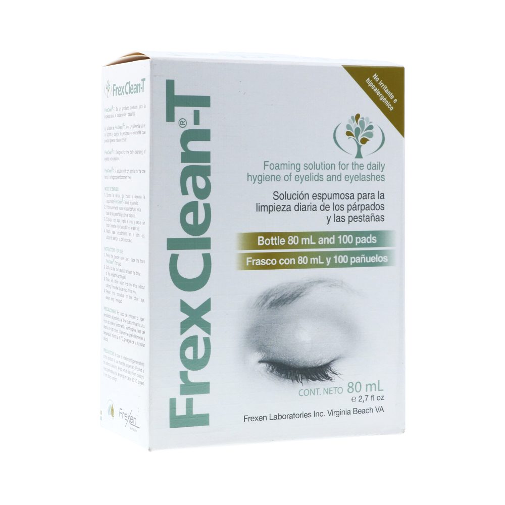 SOL LIMP PARPADOS FREX CLEAN-T FCO X 80ML