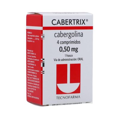 CABERTRIX 0.5MG TAB FCO X 4
