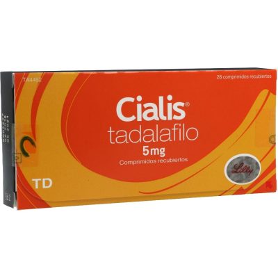 CIALIS 5MG TAB REC CAJ X 28