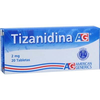 TIZANIDINA 2MG TAB CAJ X 20 AMER GEN