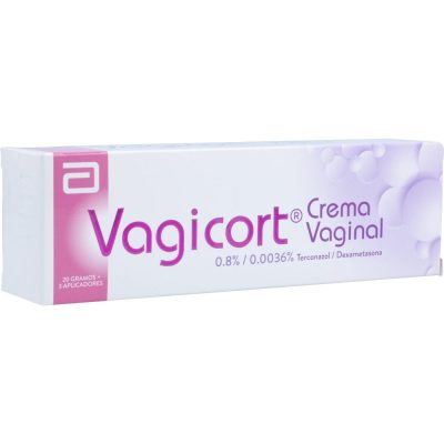 VAGICORT (0.00358+0.8)% CREM VAG TUB X 20GR
