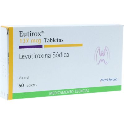 EUTIROX 137MCG TAB CAJ X 50